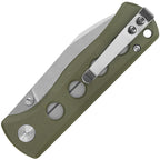 QS150F1 QSP Canary Linerlock Olive G10