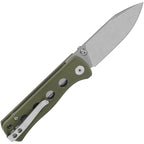 QS150F1 QSP Canary Linerlock Olive G10