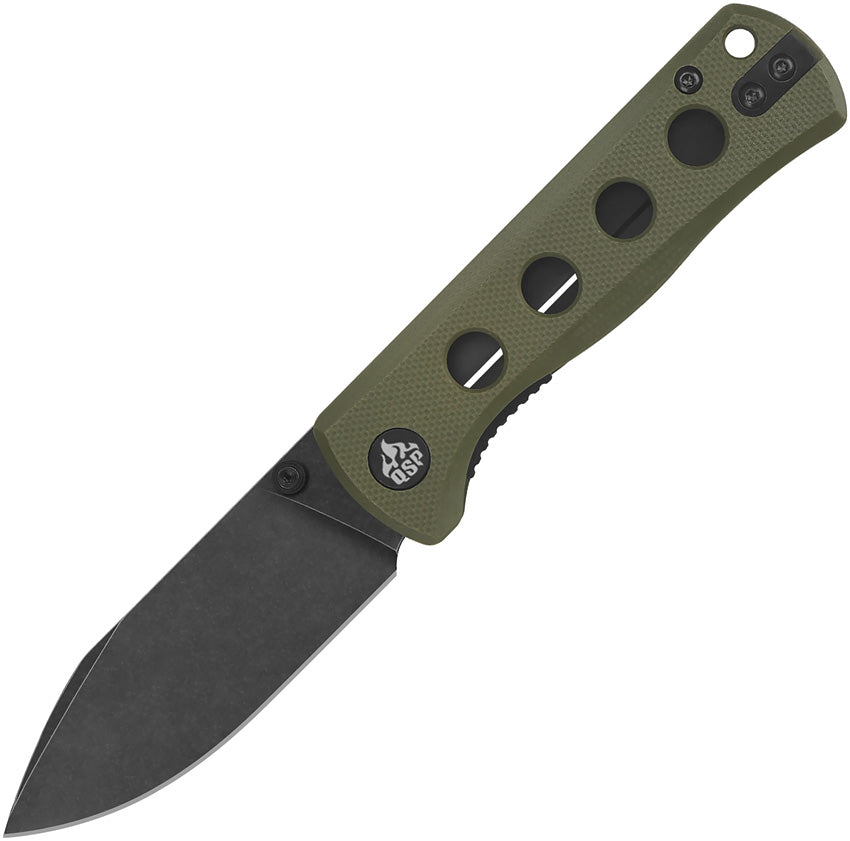 QS150F2 QSP Canary Linerlock Olive G10