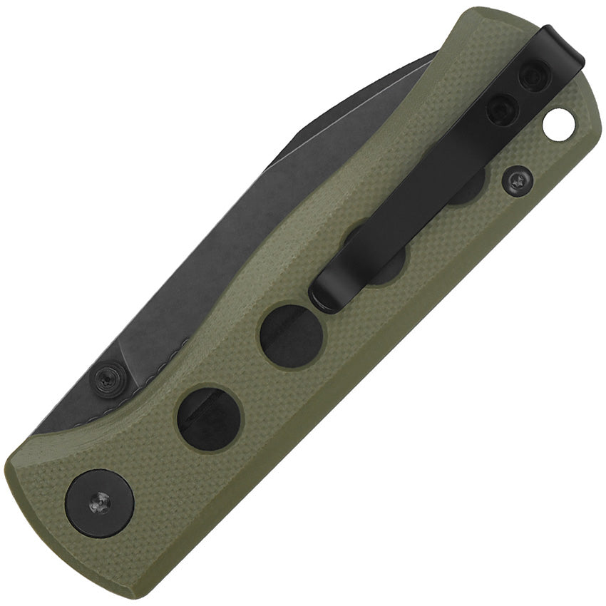 QS150F2 QSP Canary Linerlock Olive G10