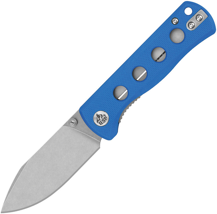 QS150I1 QSP Canary Linerlock Blue G10