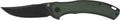 QS151C2 QSP Walrus Linerlock Black Green