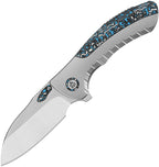 QS152A1 QSP Capybara Framelock Ti CF