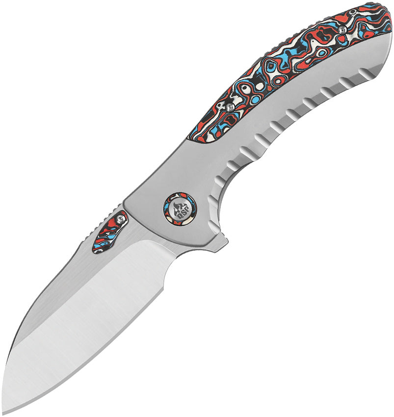 QS152B1 QSP Capybara Framelock Ti CF