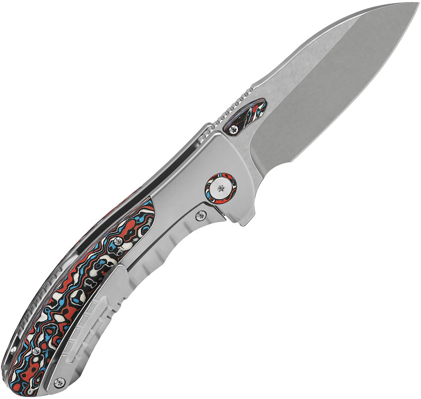 QS152B2 QSP Capybara Framelock Ti CF