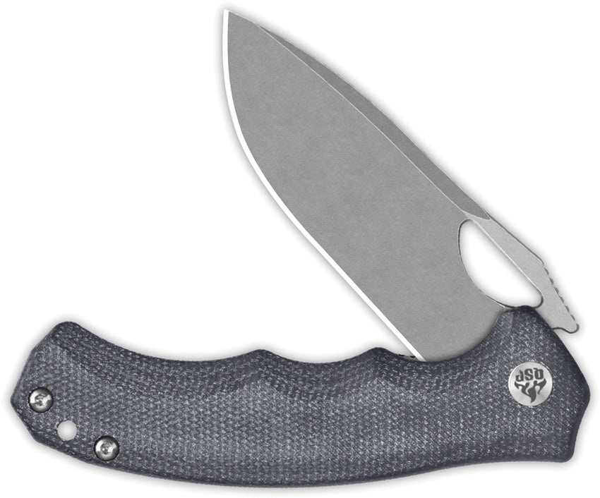 QS153A1 QSP Gorilla Linerlock Black Mic