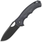 QS153A2 QSP Gorilla Linerlock Black Mic