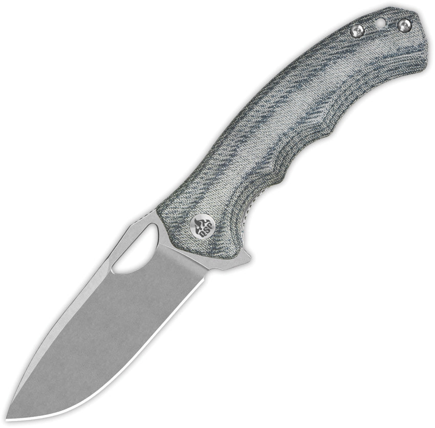QS153B1 QSP Gorilla Linerlock Denim Mic