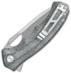 QS153B1 QSP Gorilla Linerlock Denim Mic