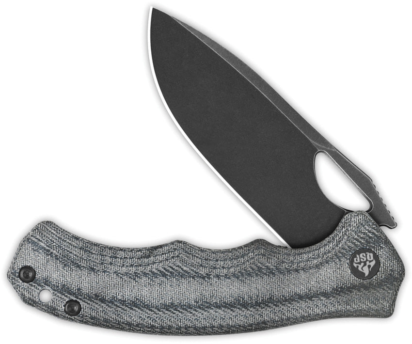 QS153B2 QSP Gorilla Linerlock Denim Mic