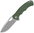 QS153C1 QSP Gorilla Linerlock Green Mic