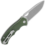 QS153C1 QSP Gorilla Linerlock Green Mic