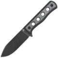 QS155B2 QSP Canary Fixed Blade Black BSW