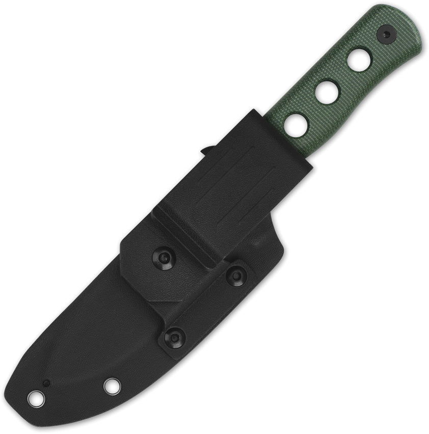 QS155C2 QSP Canary Fixed Blade Green BSW