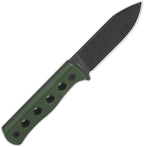 QS155C2 QSP Canary Fixed Blade Green BSW