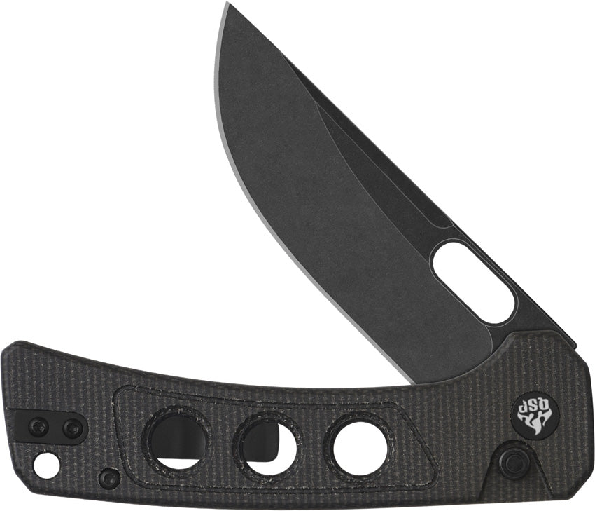 QS156A2 QSP Unicorn Button Lock Brn Mic