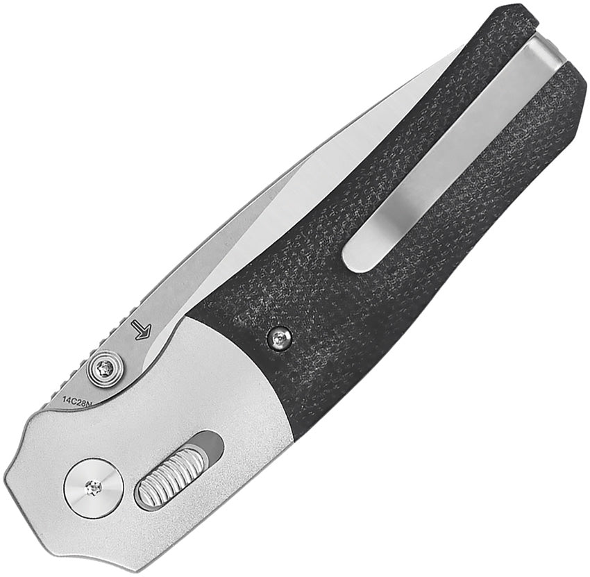 QS157A1 Vault Glyde Lock Black Micarta