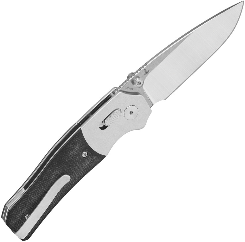 QS157A1 Vault Glyde Lock Black Micarta
