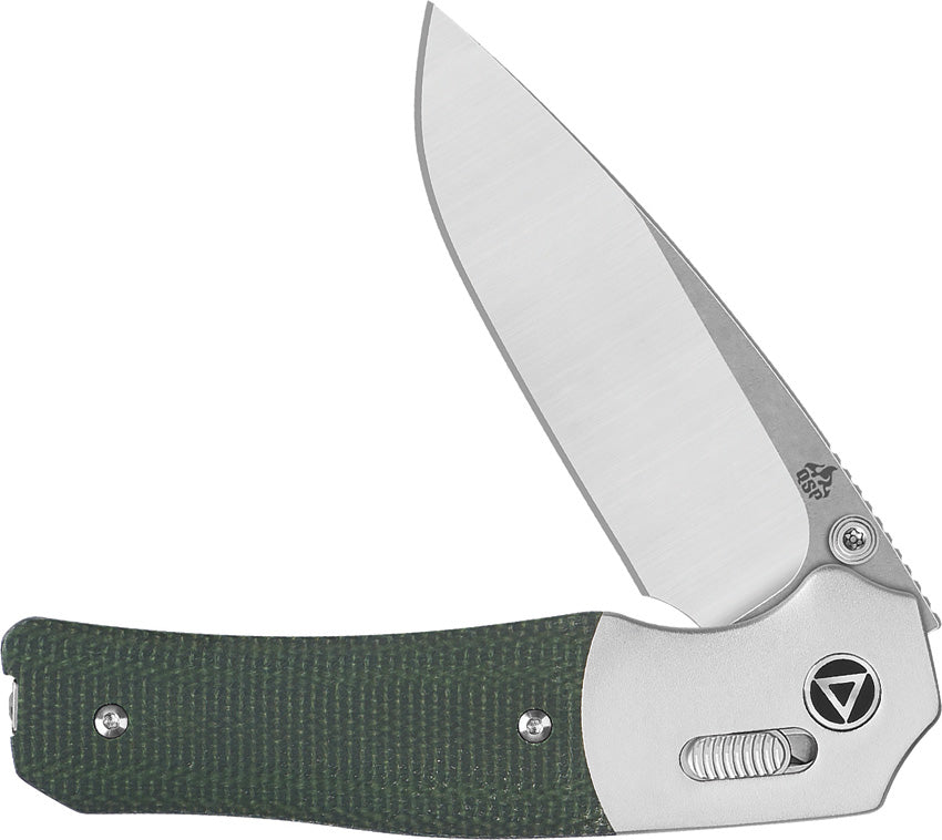 QS157B1 Vault Glyde Lock Green Micarta