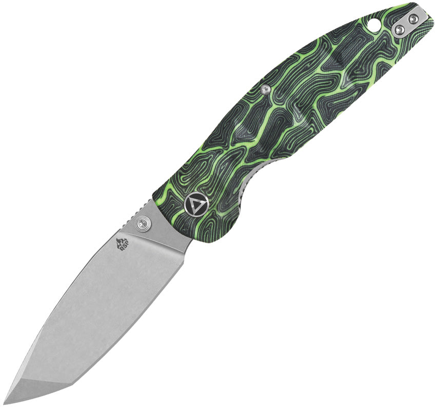 QS158C1 Turtle Punk Linerlock Blk/Grn