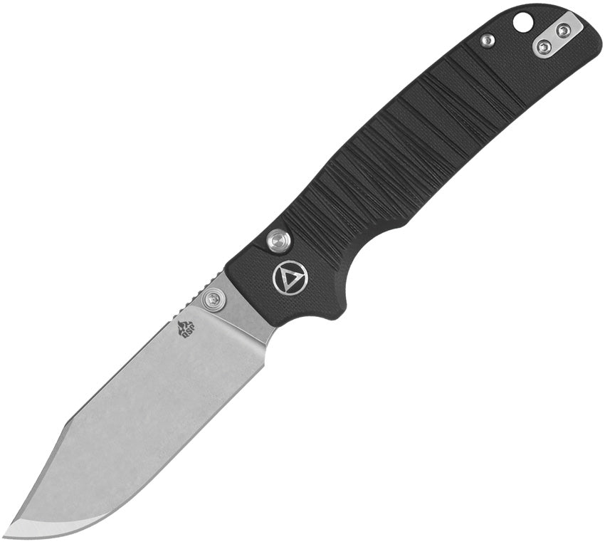 QS159B1 Kali Button Lock Black G10