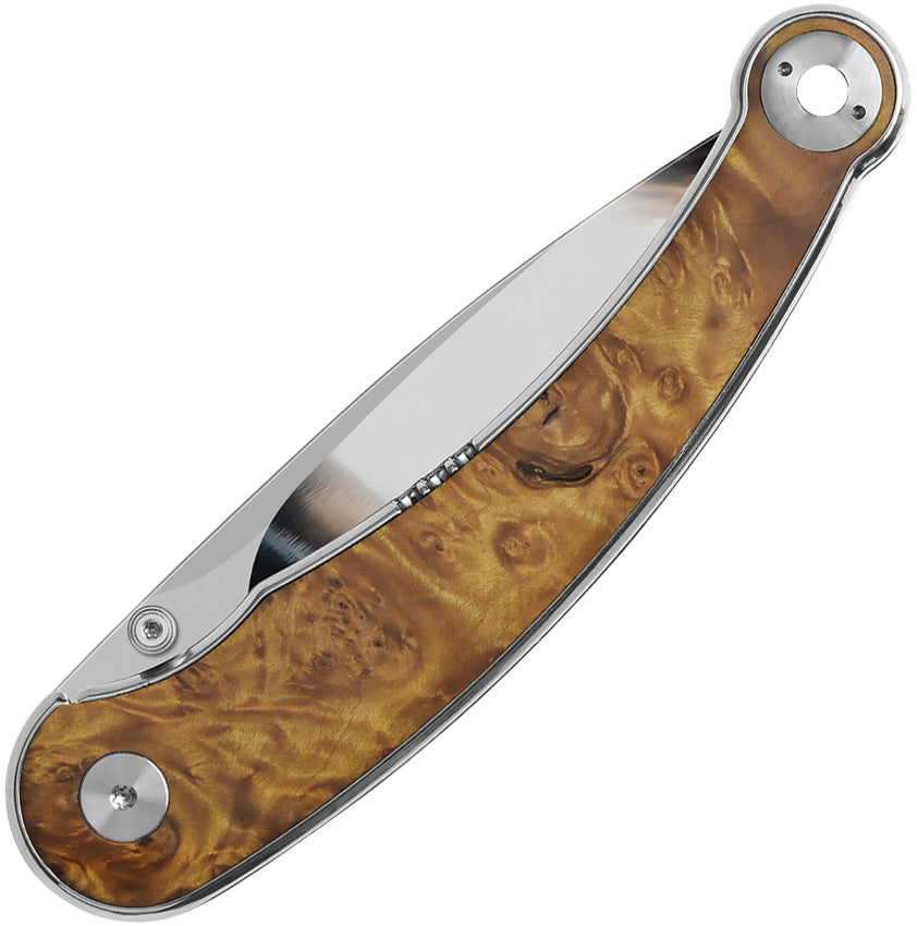 QS161B Dolphin Linerlock Wood