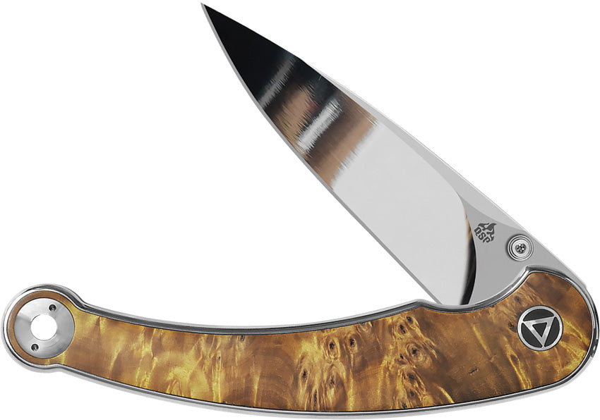 QS161B Dolphin Linerlock Wood