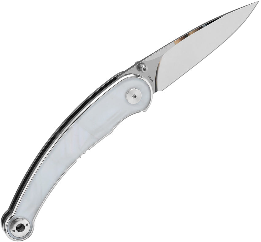 QS161C Dolphin Linerlock Pearl