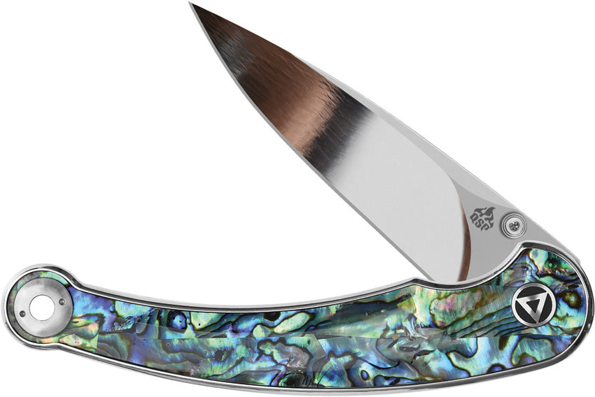 QS161D Dolphin Linerlock Abalone