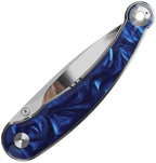 QS161E Dolphin Linerlock Blue Resin