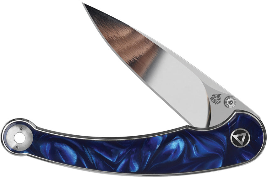 QS161E Dolphin Linerlock Blue Resin