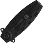 QS162B Beetle Linerlock Black G10