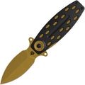 QS162C Beetle Linerlock Black/Brz