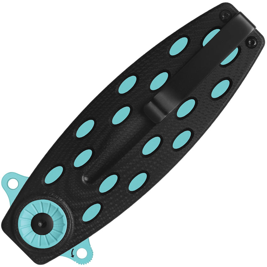 QS162E Beetle Linerlock Black/Blue