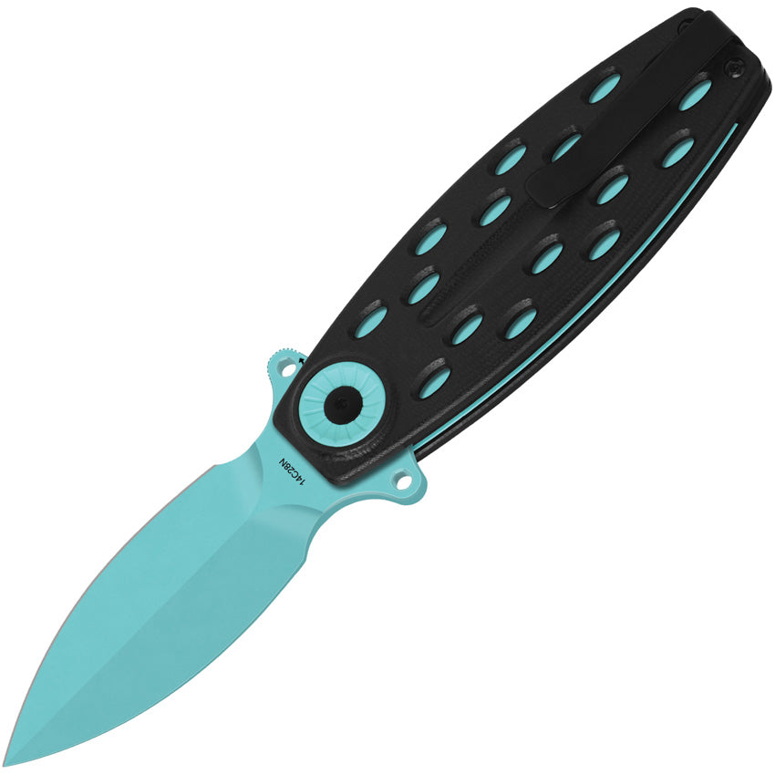 QS162E Beetle Linerlock Black/Blue