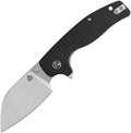 QS163A1 Chefmaster Linerlock Black G10