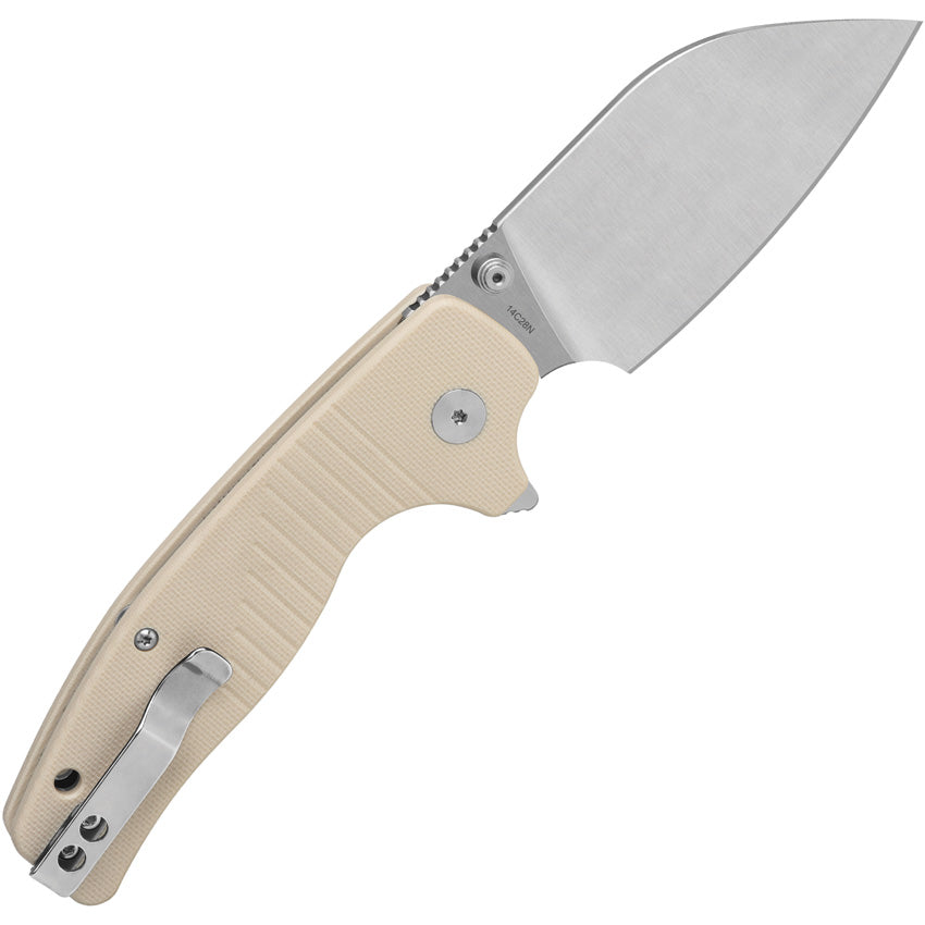 QS163B1 Chefmaster Linerlock Ivory