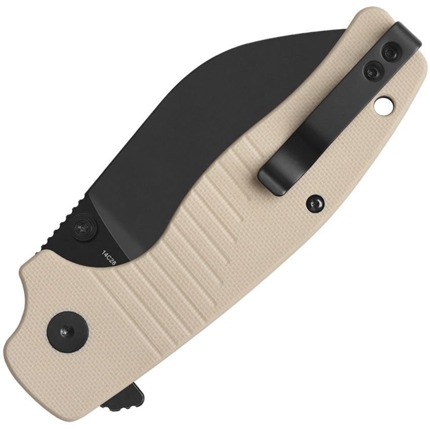 QS163B2 Chefmaster Linerlock Ivory
