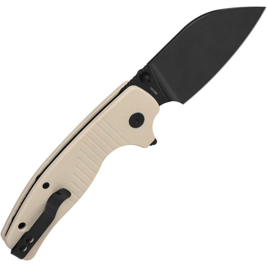 QS163B2 Chefmaster Linerlock Ivory