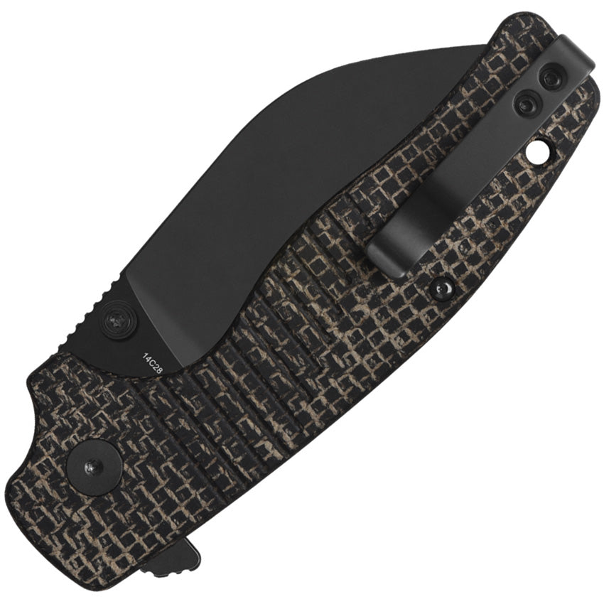 QS163C2 Chefmaster Linerlock Brn Mic