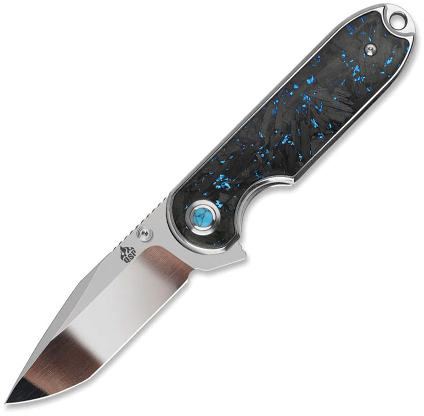 QS168C Nebula Linerlock Blue CF