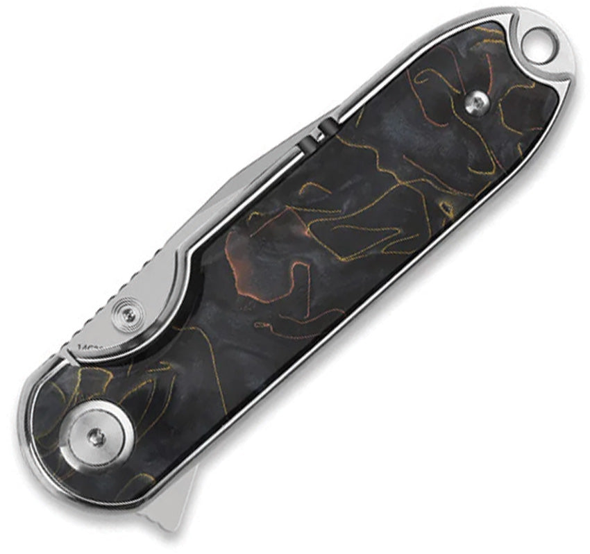 QS168E Nebula Linerlock Brass Copp