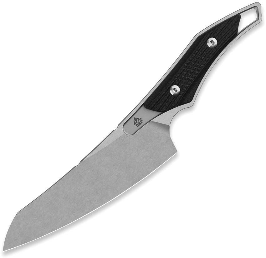 QS172A1 QSP Knife T-Cook Fixed Blade Black