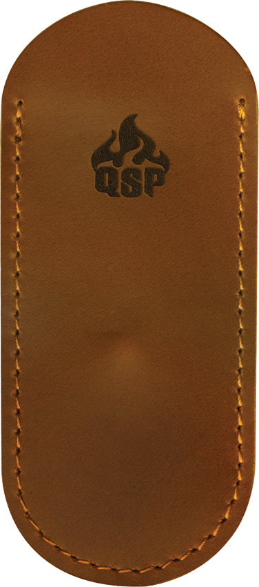 QSP002A Leather Sheath Lt Brn