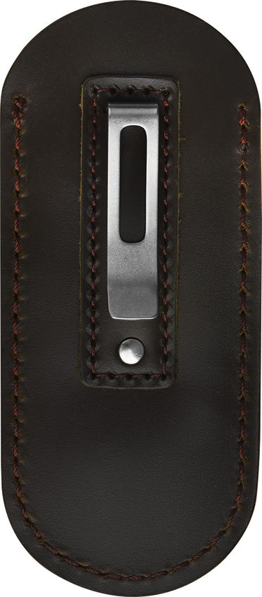 QSP002B Leather Sheath Dark Brown