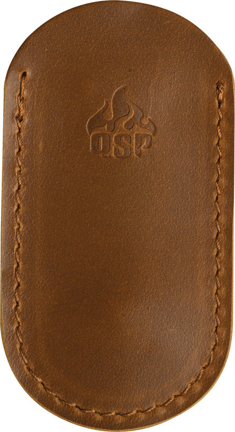 QSP003A Leather Sheath Light Brown