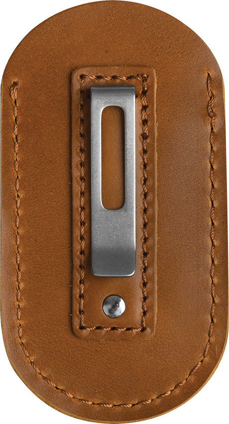 QSP003A Leather Sheath Light Brown