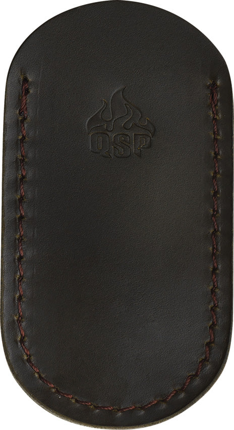 QSP003B Leather Sheath Dark Brown