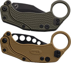 REA119 Reate Knives EXO-K Button Lock Green Black