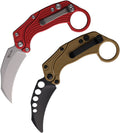 REA121 Reate Knives EXO-K Button Lock Red SW